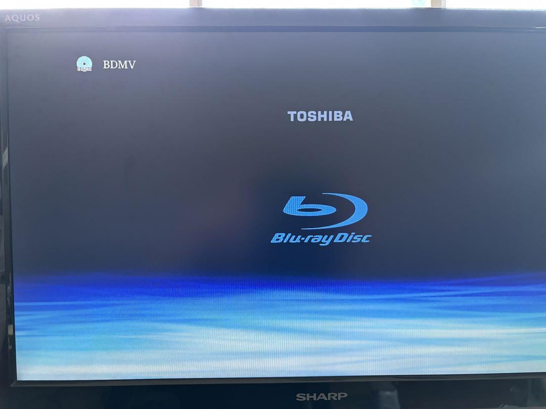 TOSHIBA REGZA ブルーレイプレーヤー SD-BD3 リモコン付き