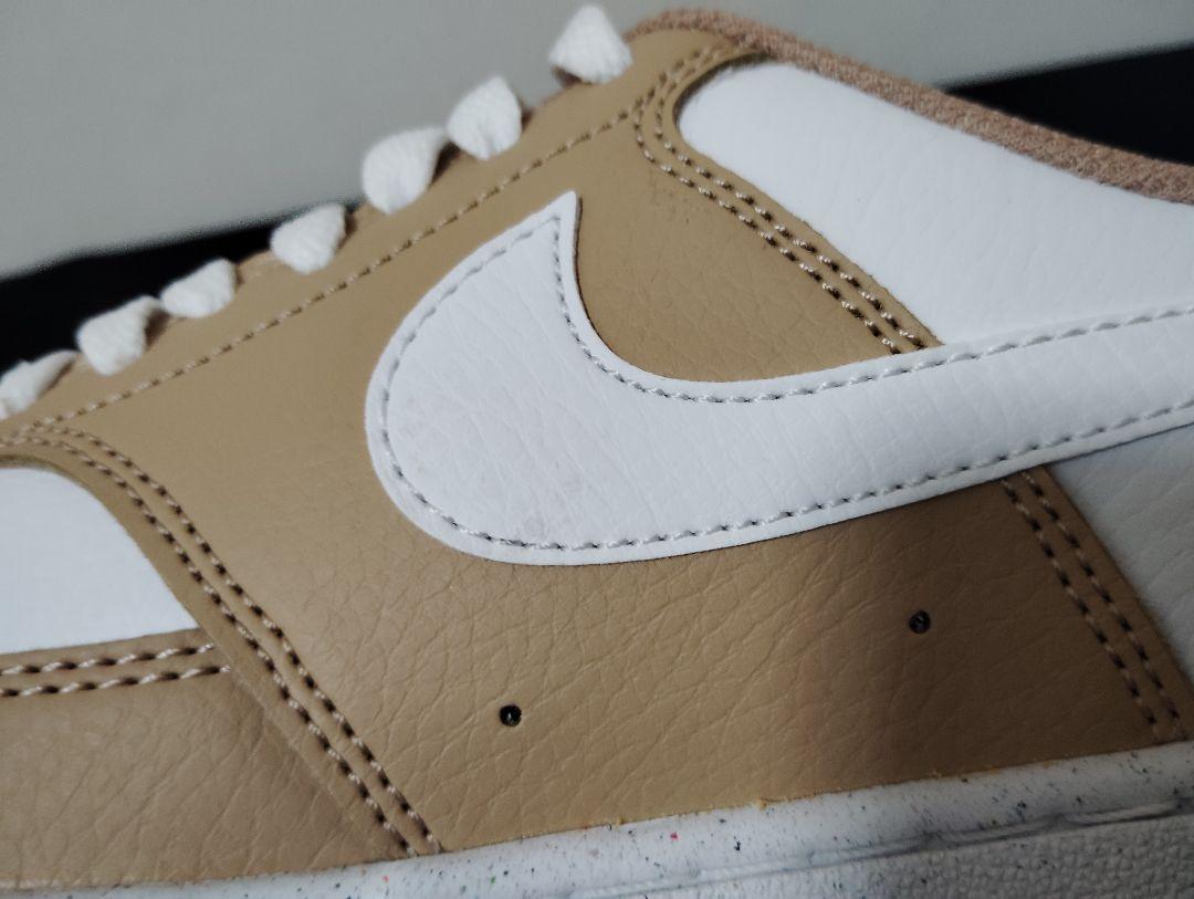 新品23cmNIKEナイキ コートビジョンAF1エアフォース1好きにキャメル 新品23cmNIKEナイキ コートビジョンAF1エアフォース1好きに