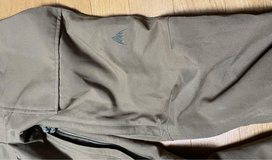 Burton スノーボードウェア ビブパンツサイズS カーキ