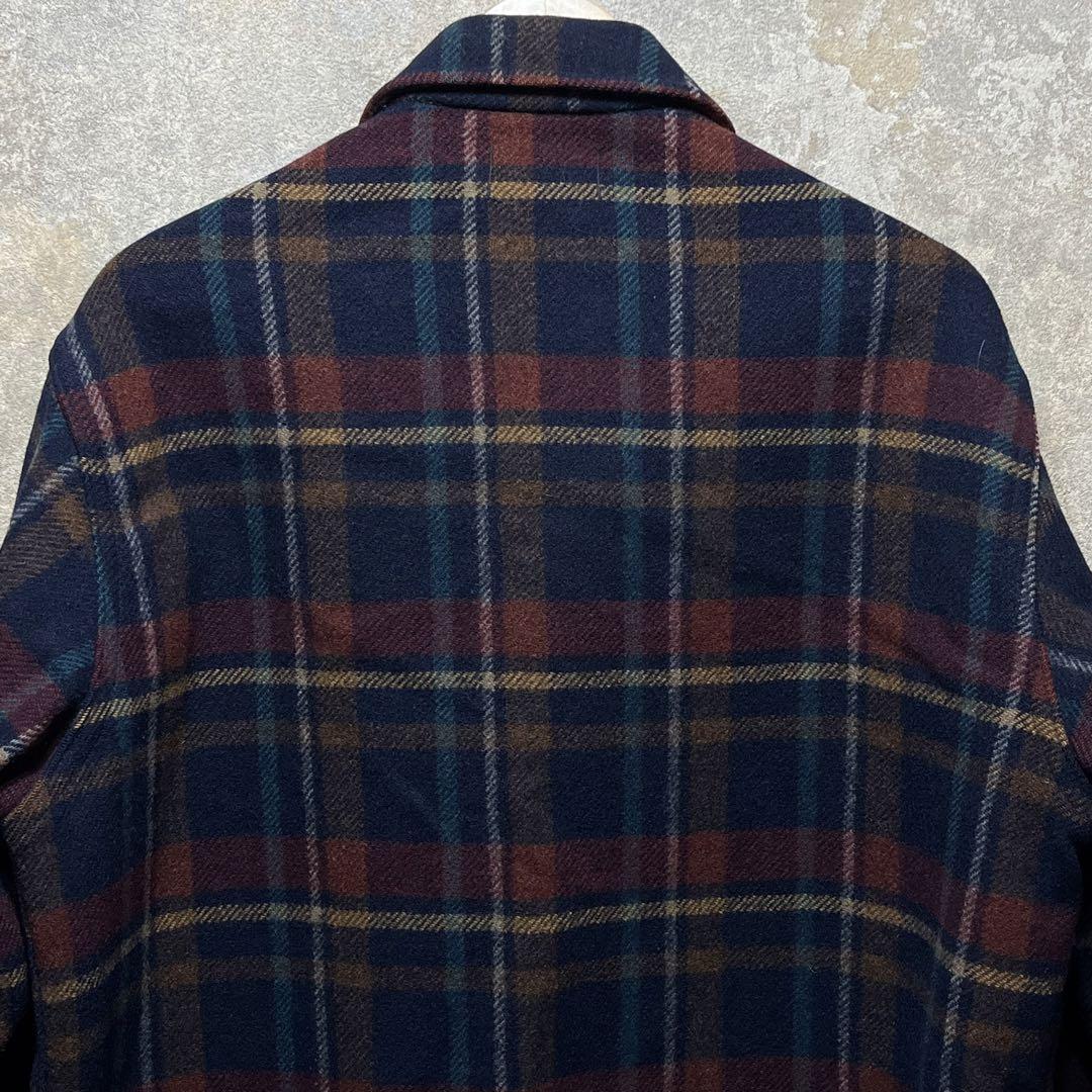 70s PENDLETON ペンドルトン チェック ウールジャケット USA製