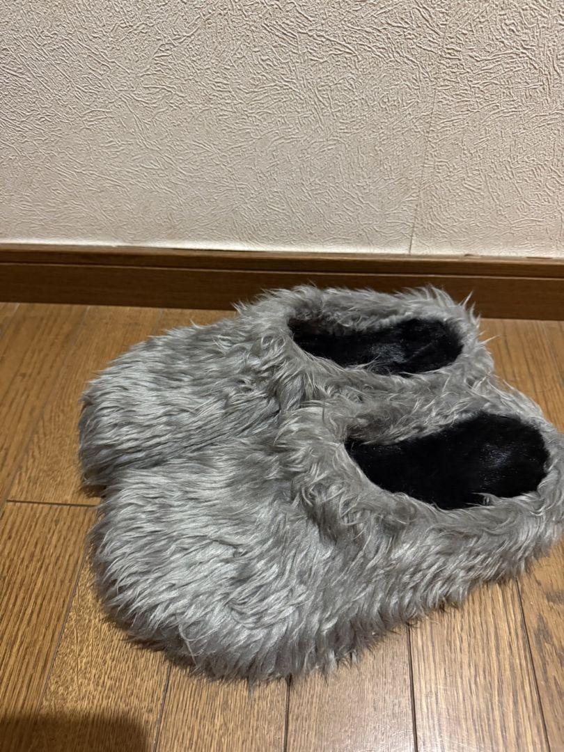TZ killer Plush fur スライド　バレンシアガ　サンダル