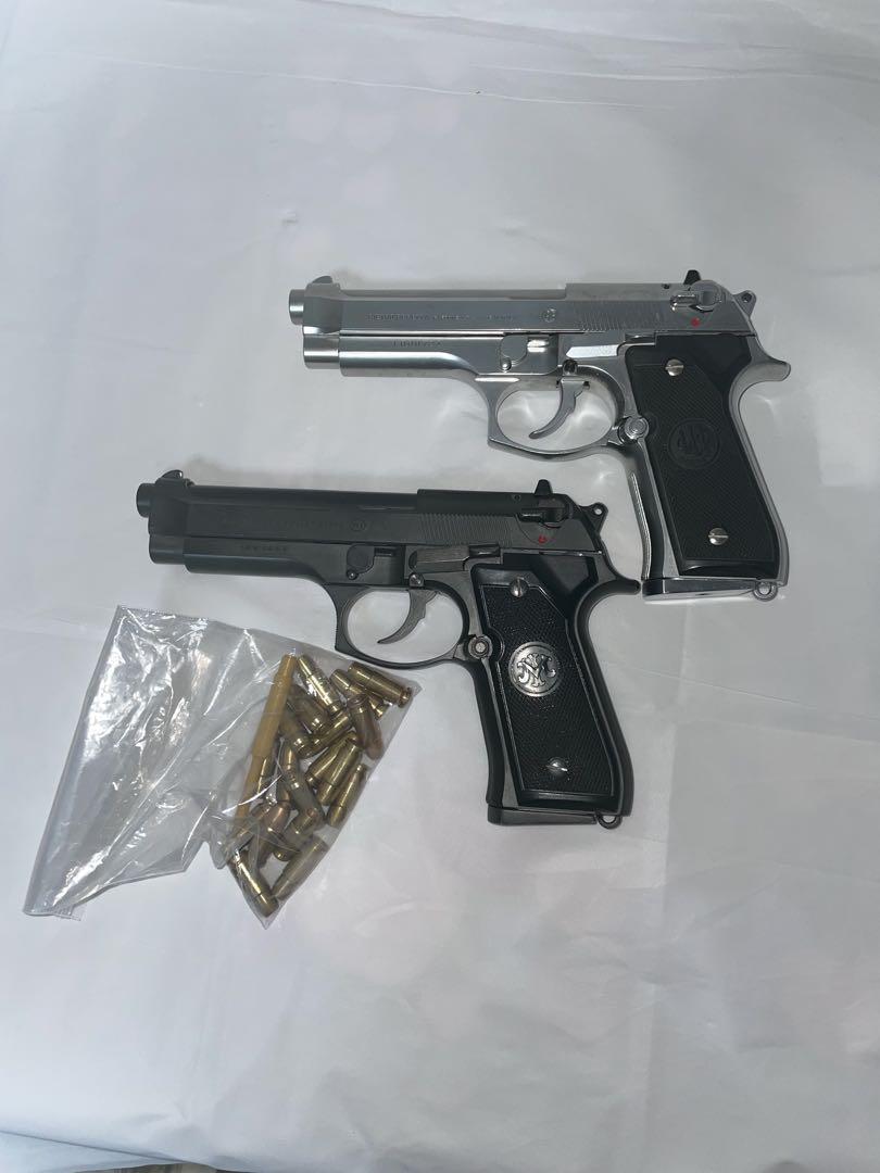 激安大特価！ マルシン モデルガン 発火式 M9 ジャンク 2丁 トイガン