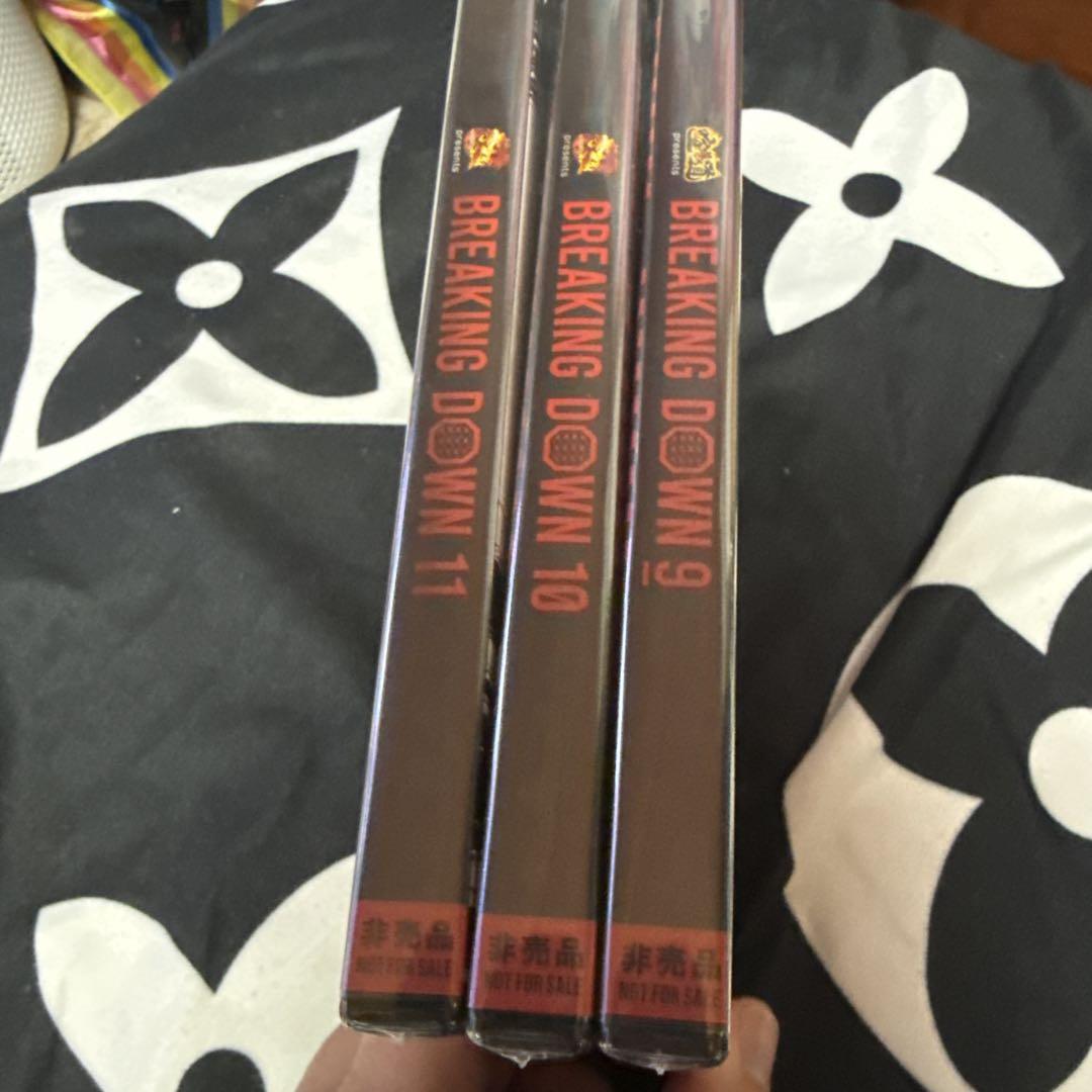 BREAKING DOWN DVDセット 9・10・11