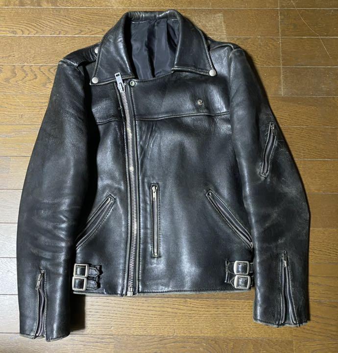 50%OFF】 ライダース UK ジャケット vintage 古着 ロンジャン レザー 50%OFF】 ライダース UK ジャケット vintage 古着 ロンジャン レザー