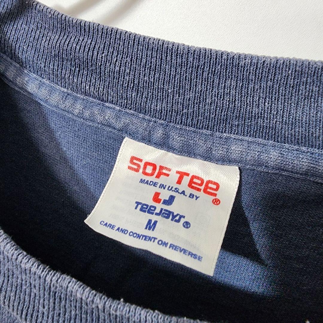 希少　90s　ヴィンテージ　Tシャツ　M　スーベニア　鬼フェード　古着コーデ