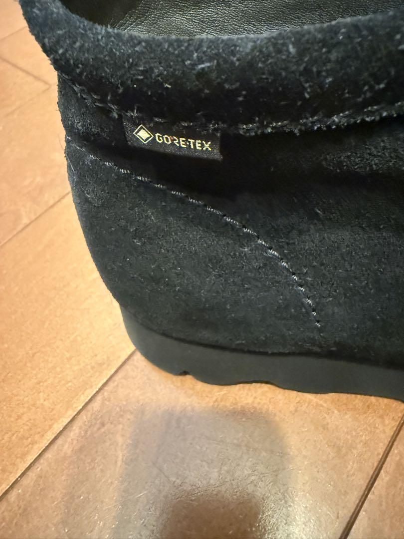 CLARKS WallabeeGTX GORE-TEX BLACK 新品同様