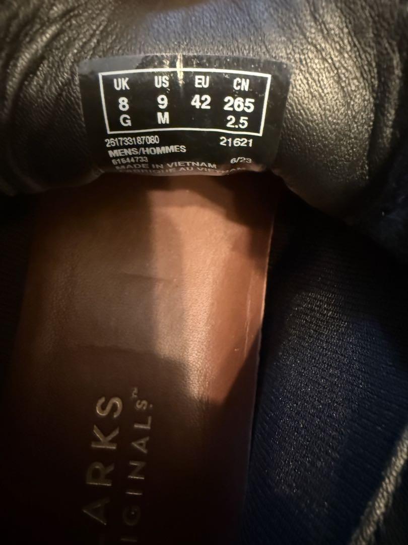 CLARKS WallabeeGTX GORE-TEX BLACK 新品同様