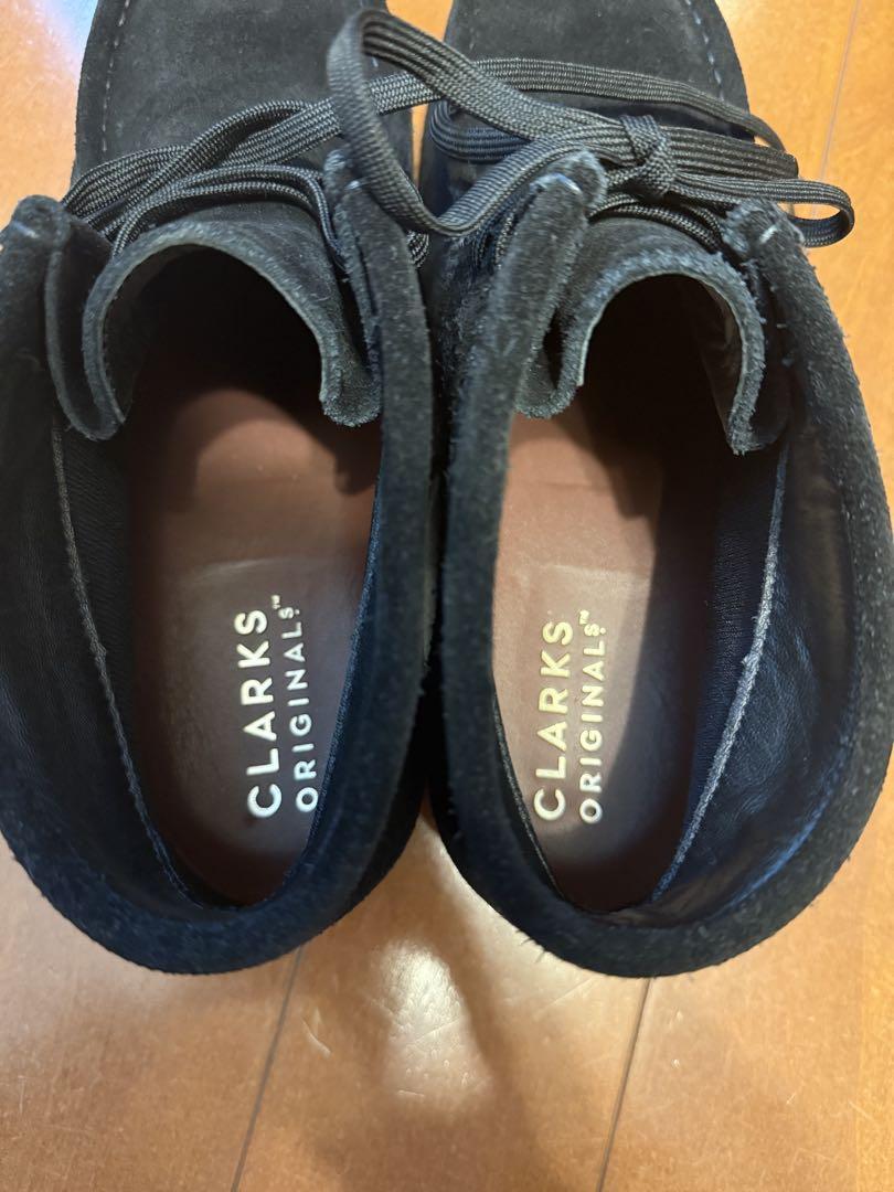 CLARKS WallabeeGTX GORE-TEX BLACK 新品同様
