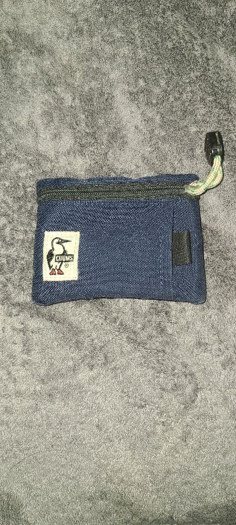 チャムス(CHUMS) コインケース 定期入れ ネイビー