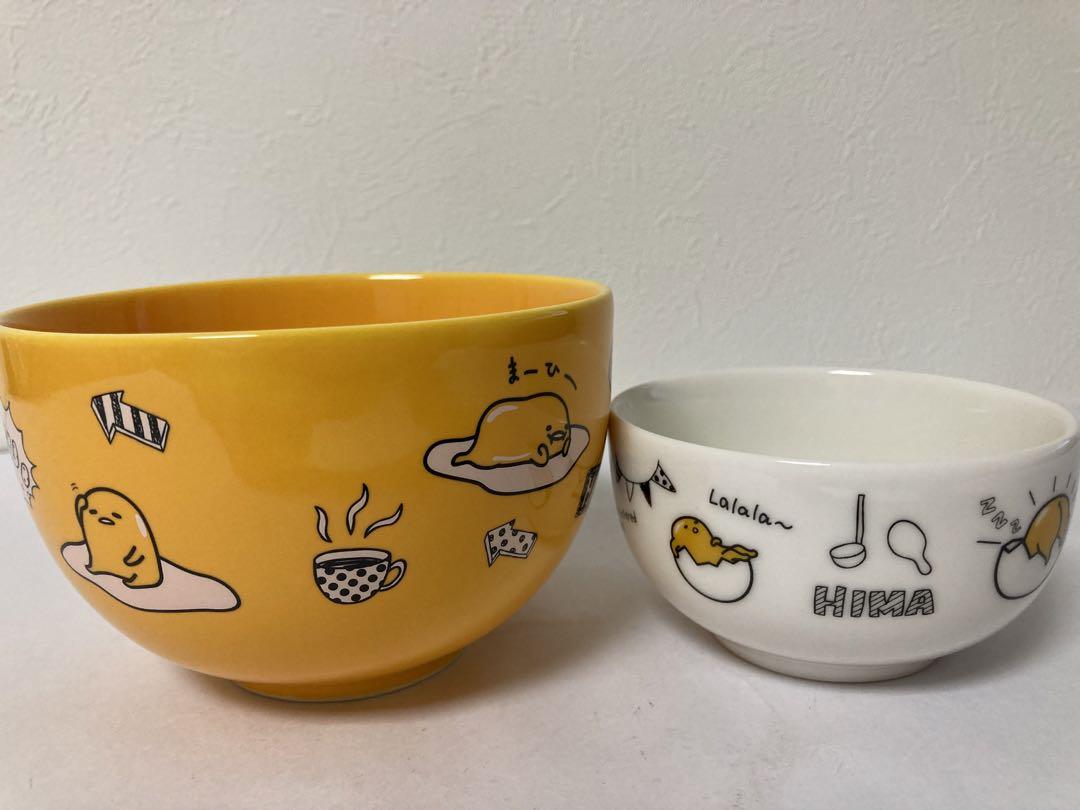 ぐでたま 卵かけご飯 セット 大きい 茶碗 小さい 茶碗