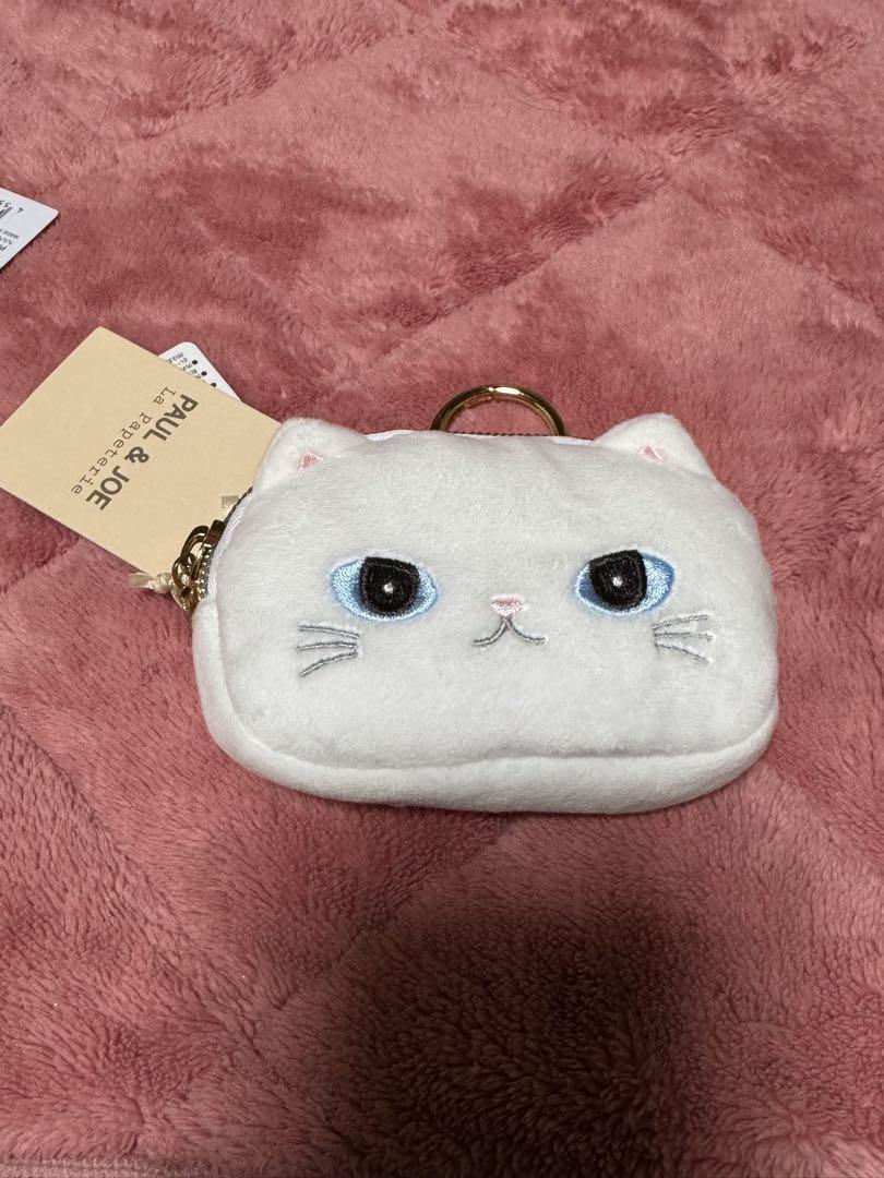 ポールアンドジョー ラ パペトリー ネコポーチ 大中小セット ホワイト 新品