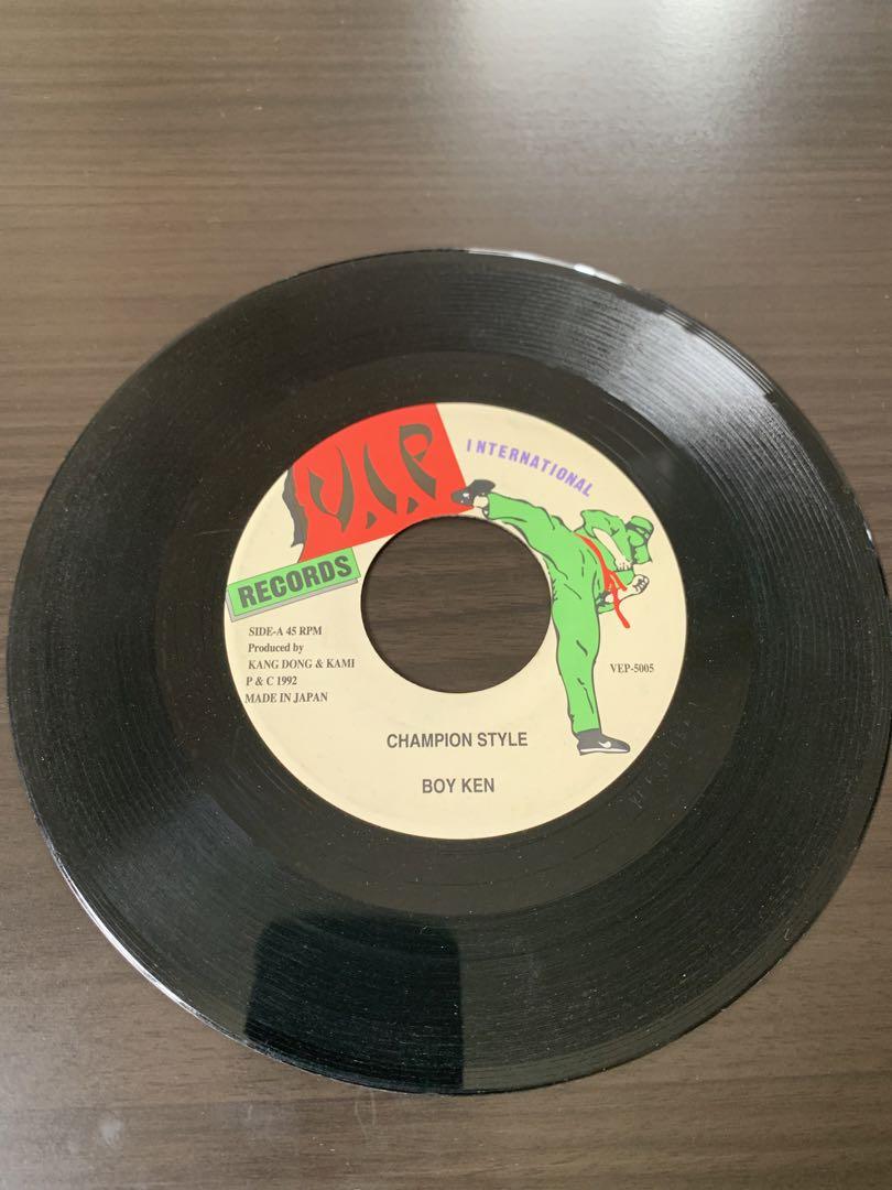 【レア盤】 CHAMPION STYLE ジャパレゲ レコード BOY KEN