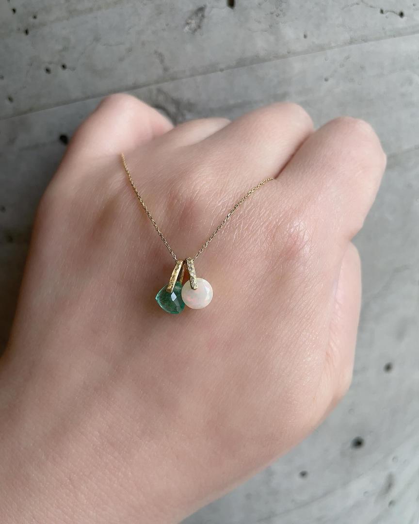 【新品未使用】MONAKA jewellery オパール チャーム