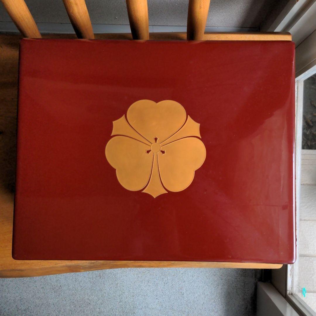 お値下げしました アンティーク 百年漆器 箱物大 骨董 www.poltekkes