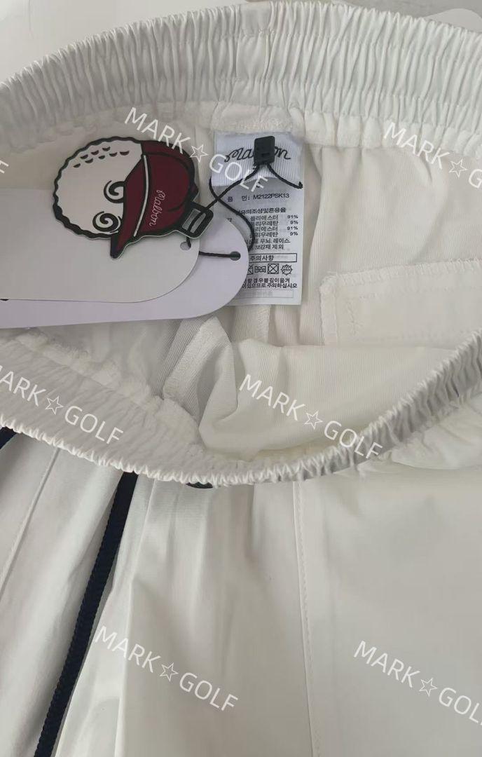 MALBON ☆GOLF ゴルフ ホワイトセットアップ レディース【M