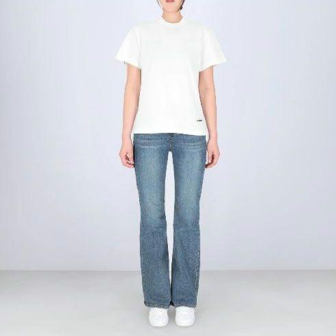 ★★JIL SANDER ホワイト Tシャツ Sサイズ 新品☆ジルサンダー JIL SANDER ホワイト Tシャツ コットン
