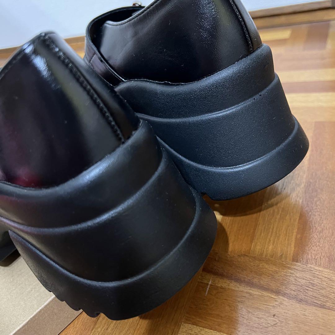 Kastane 厚底メリージェーンシューズ 黒　38