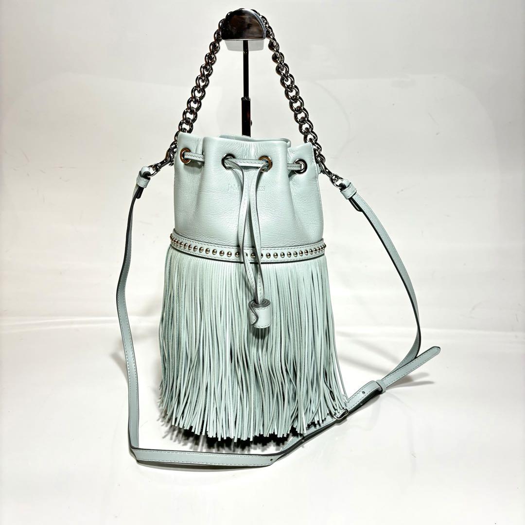 【美品】　J&M DAVIDSON カーニバル　スタッヅ　ショルダーバッグ