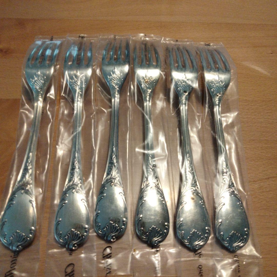 クリストフ　フォークとナイフ　6本セット Christofle