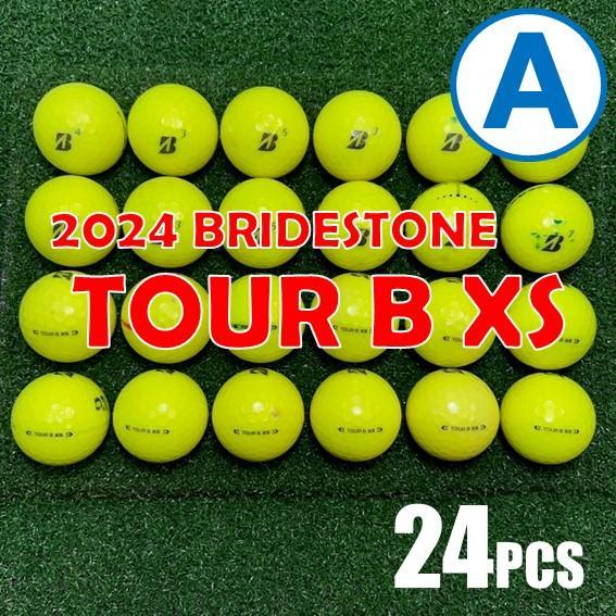 【A67】 ブリヂストンTOURBXS 黄 24年 ロストボール 24球