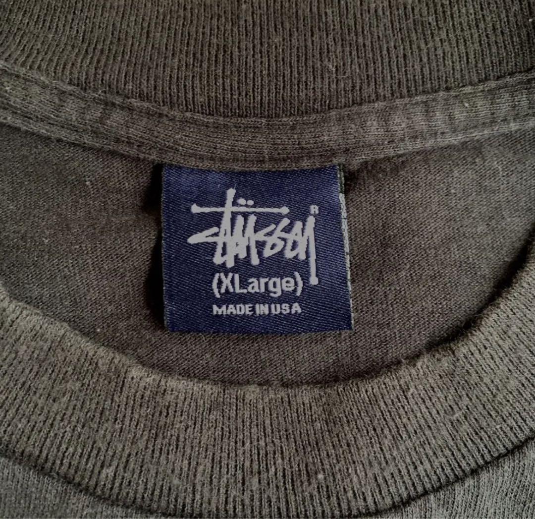 チアガール” old stussy 紺タグ T シングルステッチ USA製
