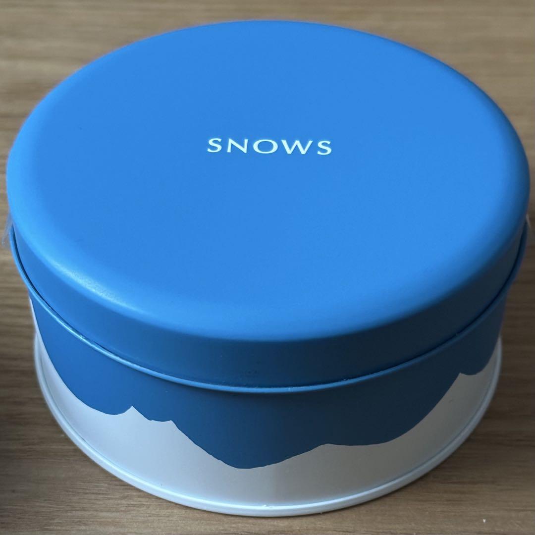 スノーチップス 付★ SNOWS ★ 森の木 スノーサンド 限定缶 サコッシュ
