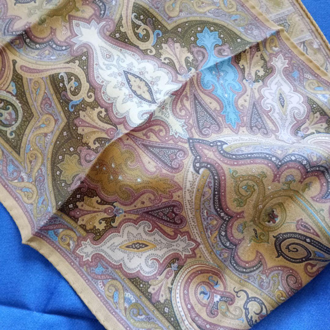 ETRO ペイズリー柄ストール　① ETRO ペイズリー柄ストール - メルカリ
