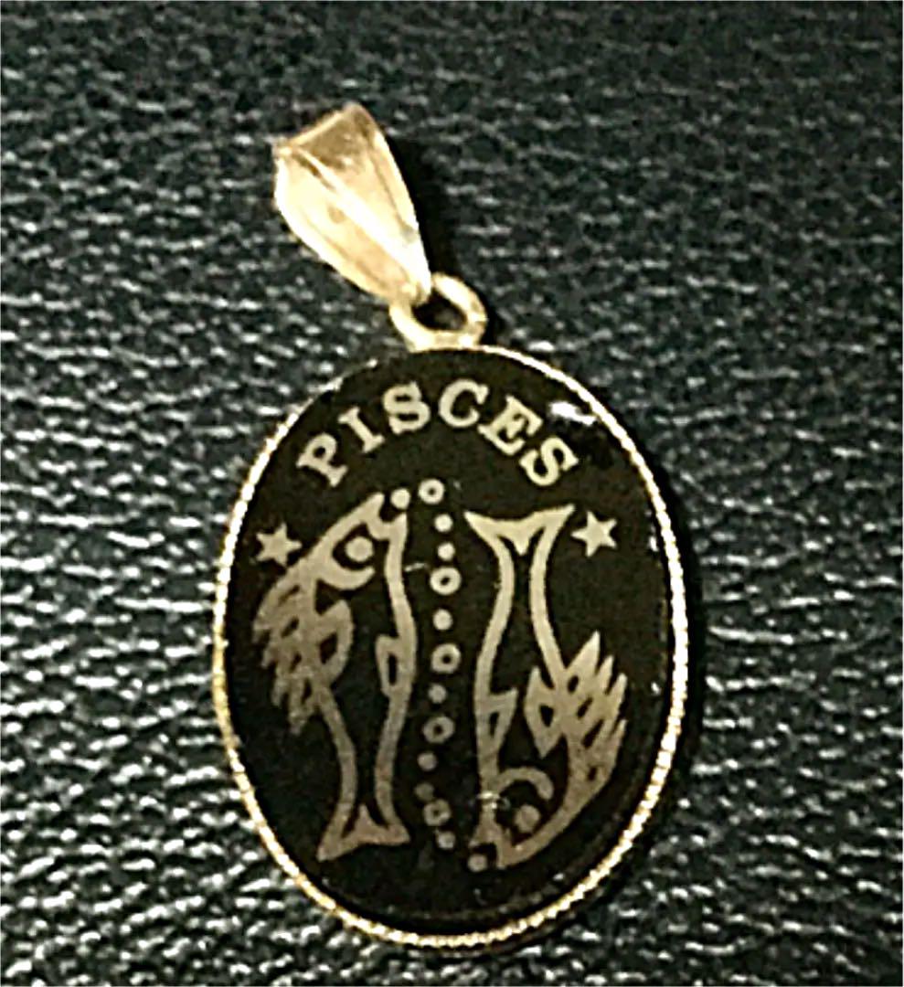 K18 ペンダントトップ PISCES ネックレス フィッシュアングラー 18金