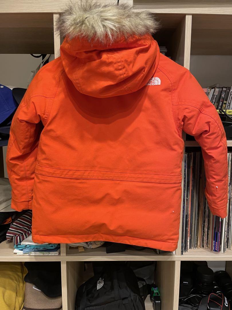 THE NORTH FACE ダウン　オレンジ 120