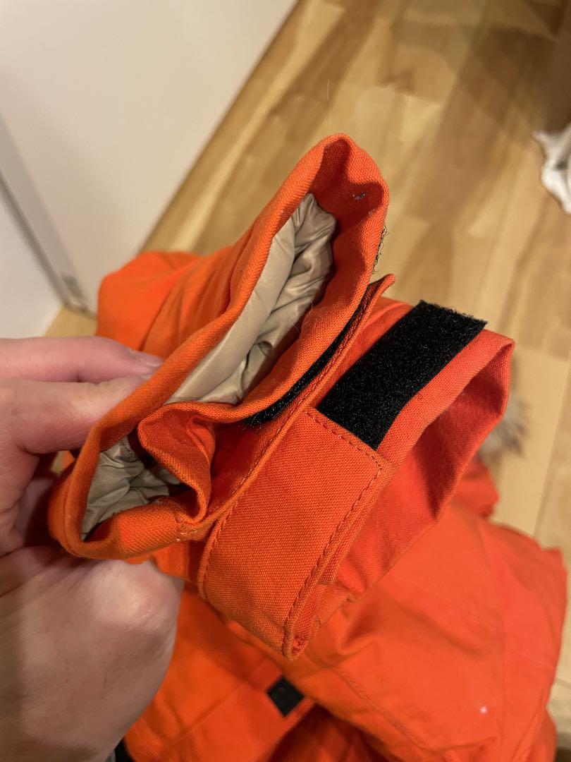 THE NORTH FACE ダウン　オレンジ 120