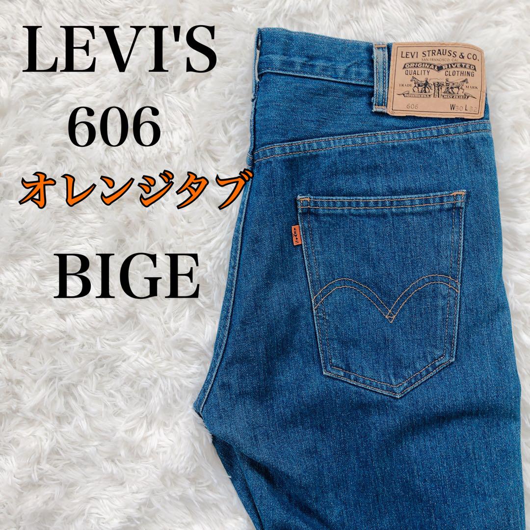 Levi\'s リーバイス オレンジタブ 606 USA 復刻 LVC BIGE