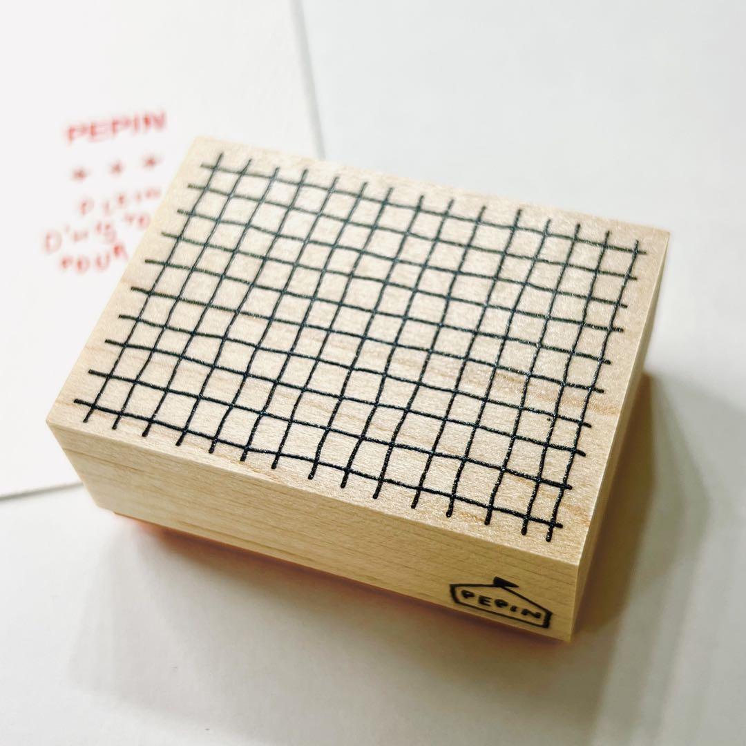 PEPINさん　スタンプ　かさなる線　MOYOU