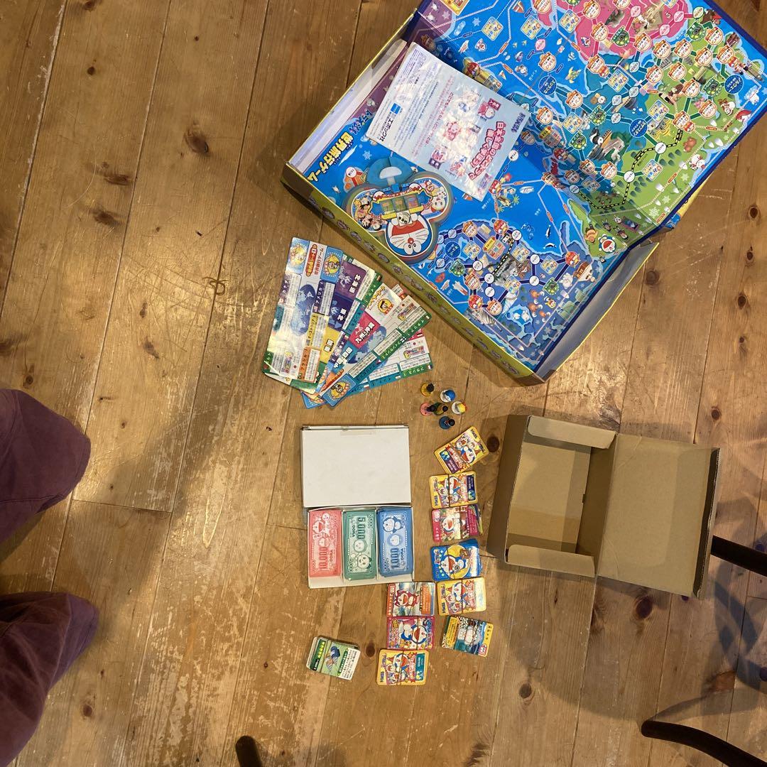 付属品完備 エポック社 どこでもドラえもん 日本旅行ゲーム3