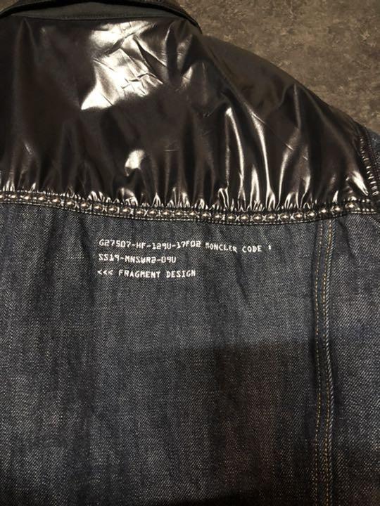 けておりま moncler デニムジャケット Gジャン lo8dh-m52652779505 fragment ➺カテゴリー