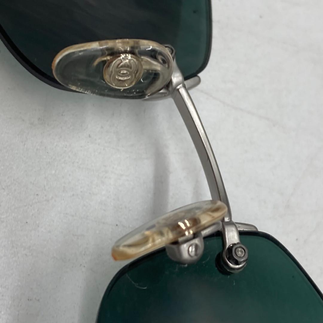 ▼CHANEL　サングラス　4002　リムレス　シャネル　箱・ケース付き