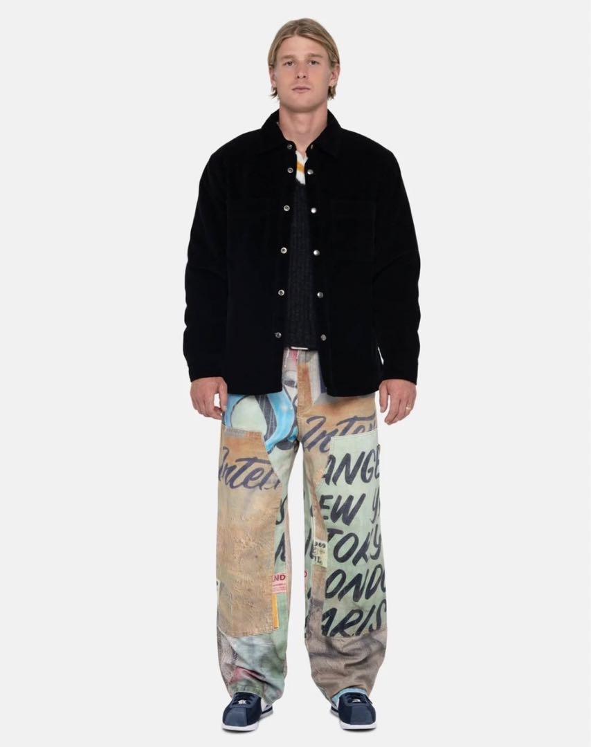 30 STUSSY WORK PANT ALFONSO CANVASメンズ