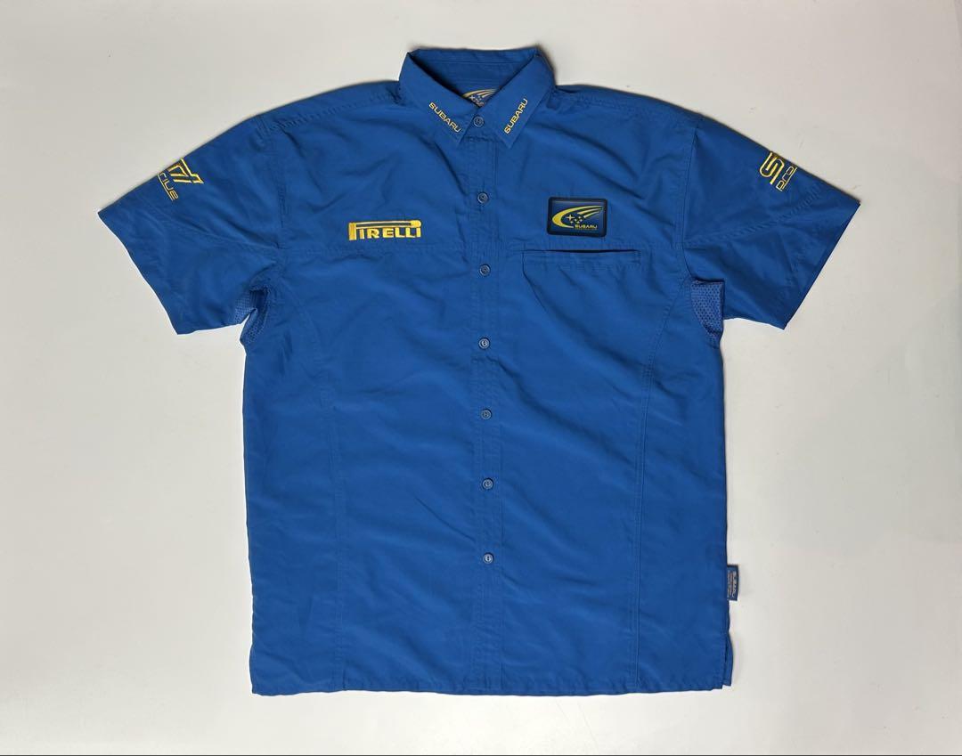 SUBARU WARLD RALLY TEAM ラリー チーム ワークシャツ　M