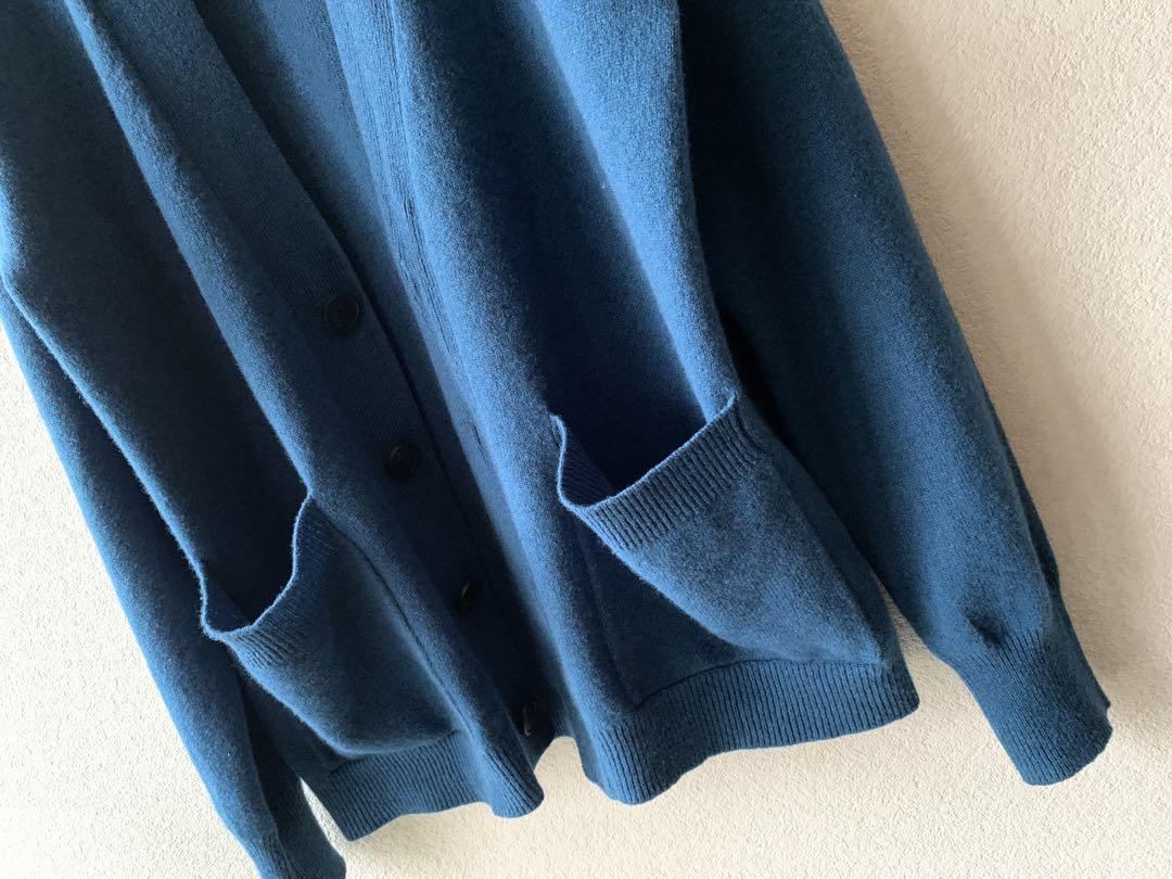 トップス STUDIO NICHOLSON ENGLISH LAMBS CARDIGAN