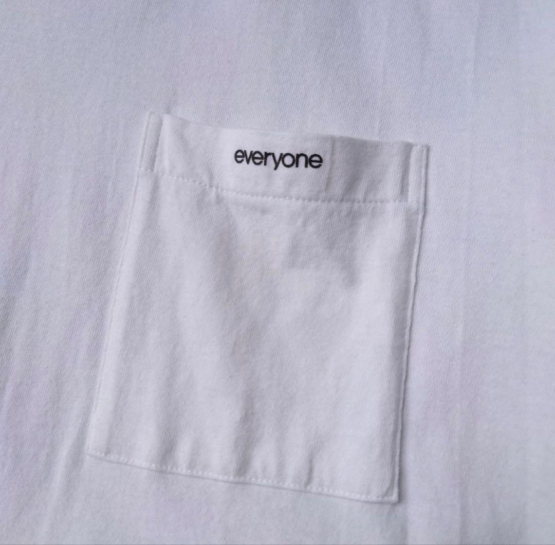 everyone エブリワン ポケットTシャツ Lサイズ