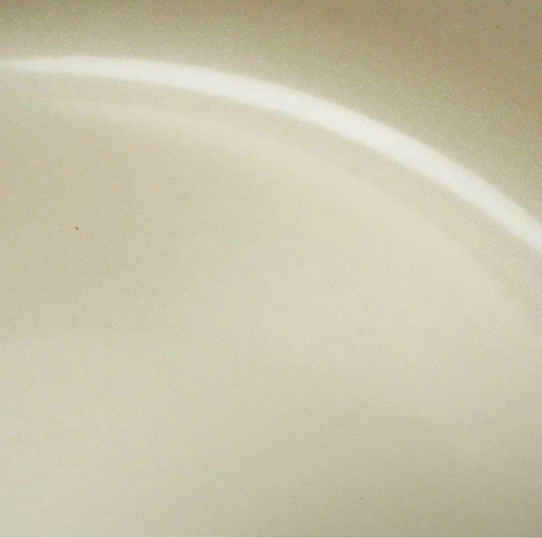 【美品】LE CREUSET　ココット ロンド サテンブルー　22cm