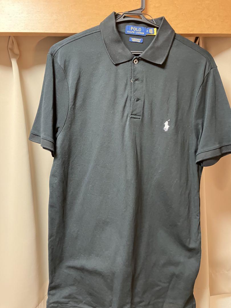 POLORALPHLAUREN カスタムスリムフィットストレッチメッシュポロシャ