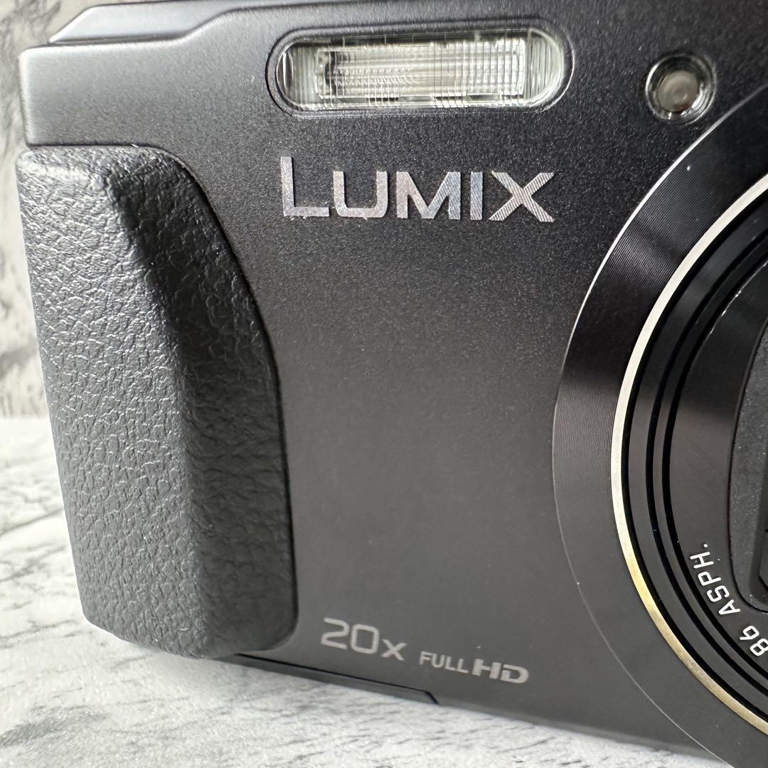 美品 Panasonic DMC-TZ40 ブラック コンパクトデジタルカメラ