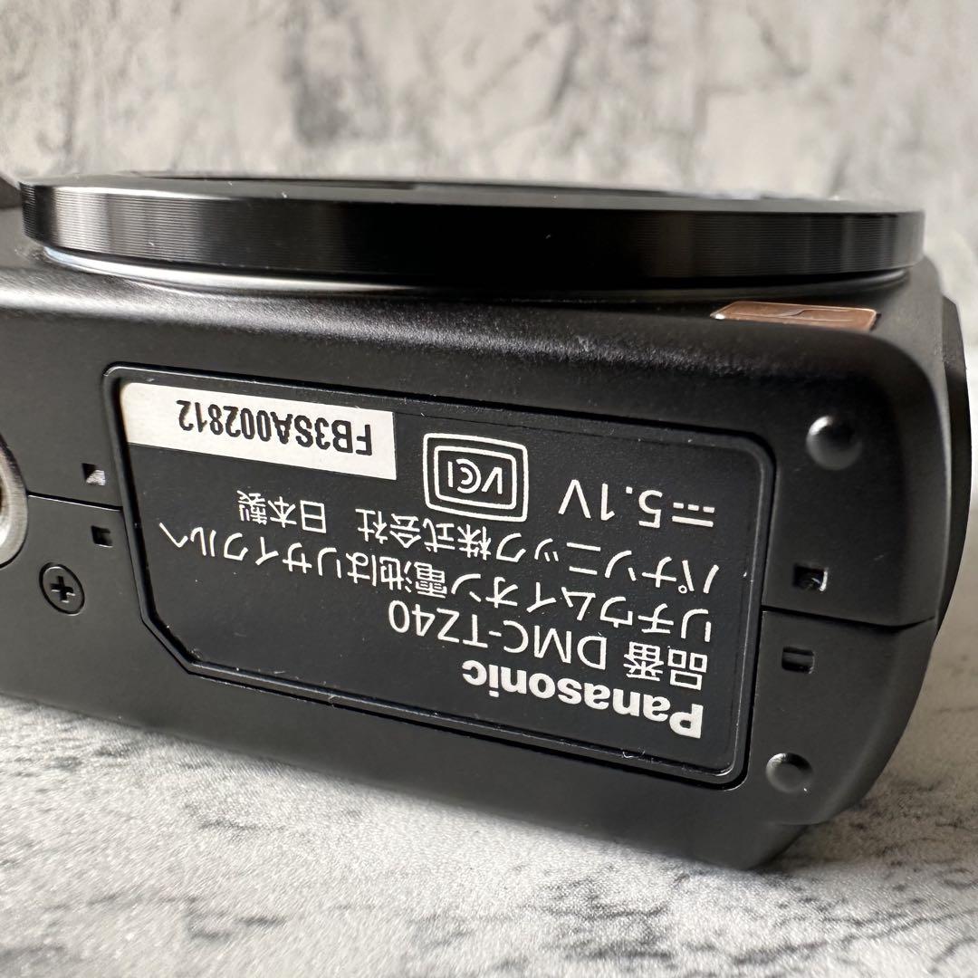 美品 Panasonic DMC-TZ40 ブラック コンパクトデジタルカメラ