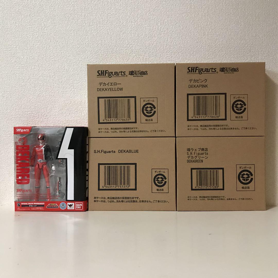 新品未開封品 s.h.figuarts 特捜戦隊デカレンジャー セット