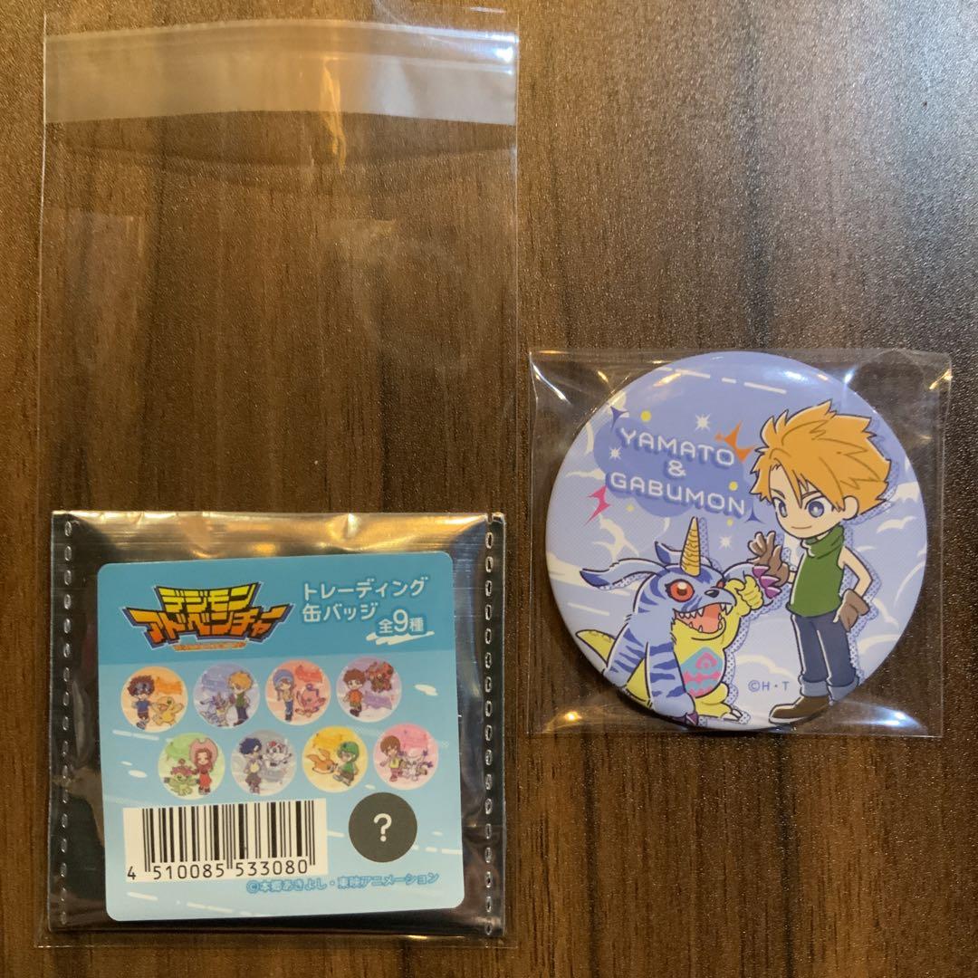 Amazon | デジモンアドベンチャー tri. 缶バッジ「石田 ヤマト