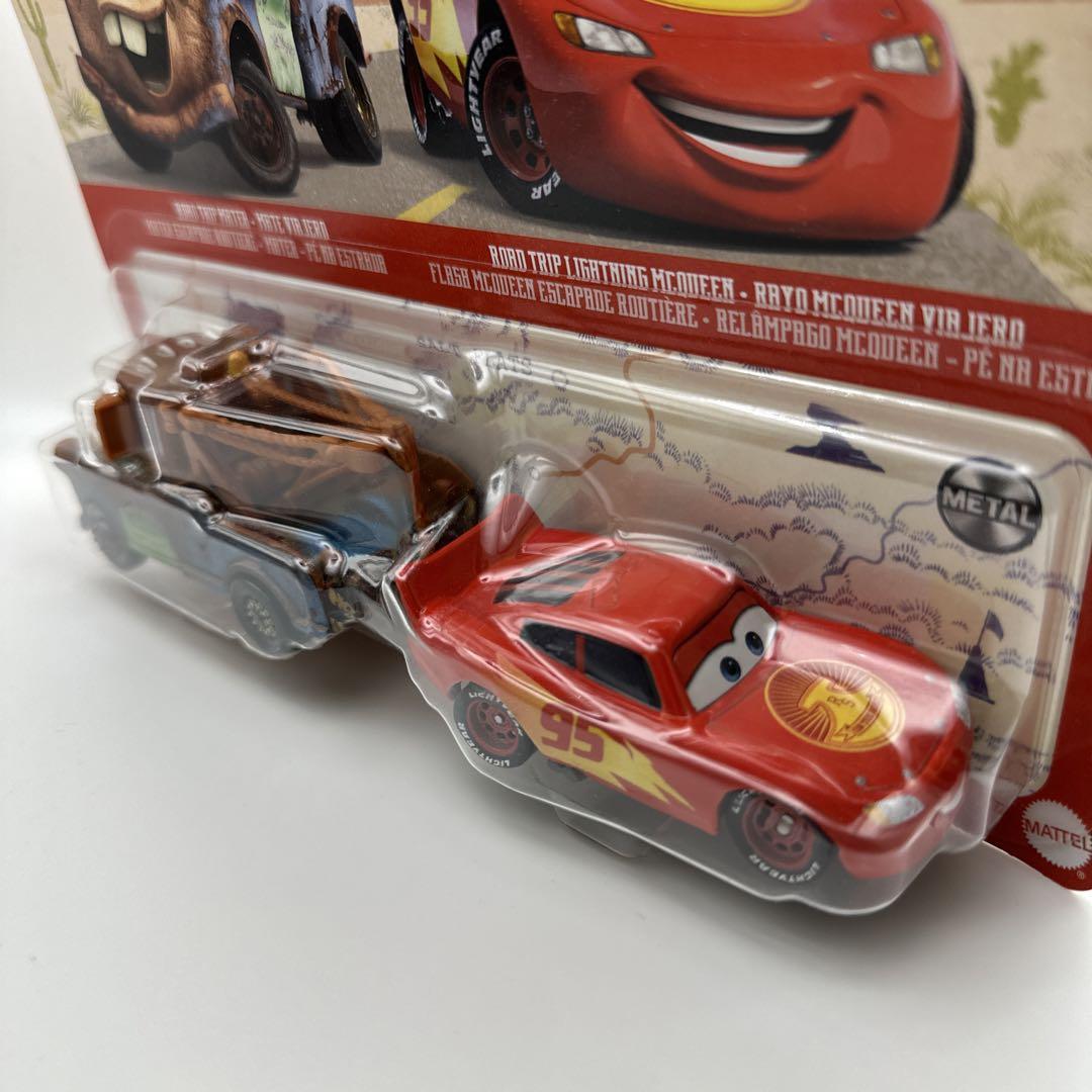 カーズ マテル ROAD TRIP MATER & McQUEEN ミニカー ① - メルカリ