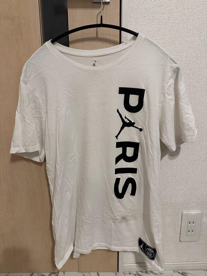 ジョーダン パリサンジェルマン ホワイト Tシャツ Mサイズ PARIS