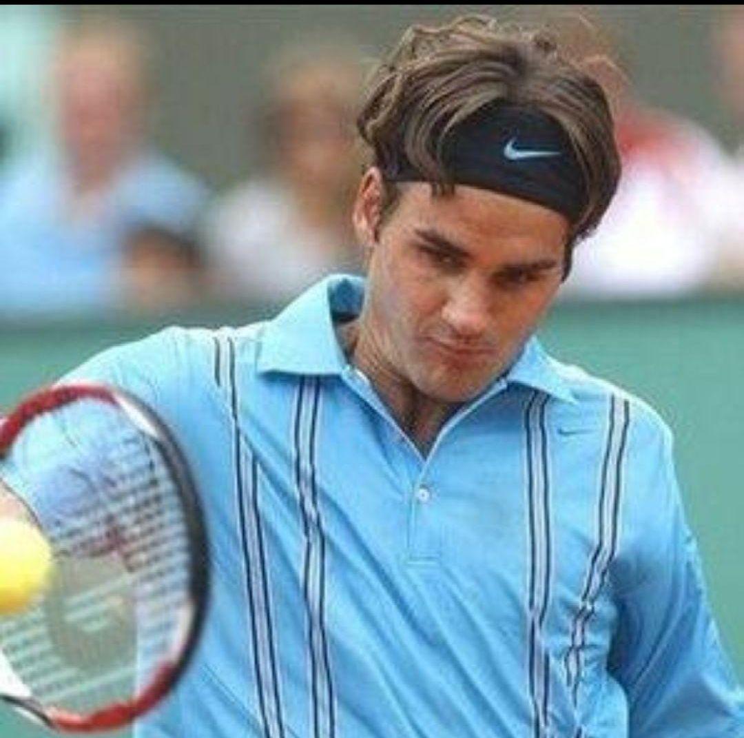 ◯ NIKE TENNIS ポロシャツ フェデラー 全仏 2007 ◯ - メルカリ