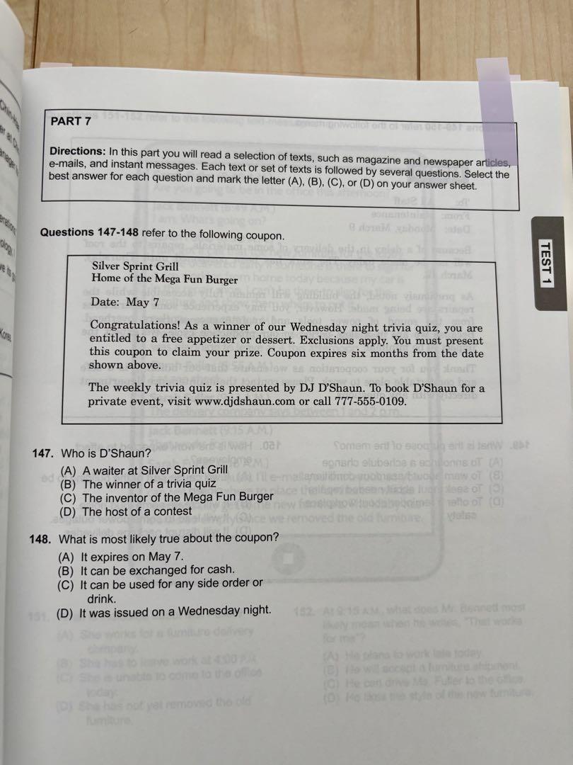 公式TOEIC Listening & Reading 問題集 7〜11 セット
