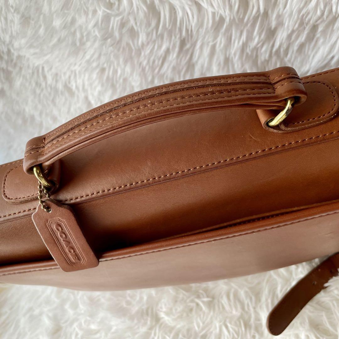 美品✨オールドコーチ ヴィンテージビジネスバッグ 2way ターンロック